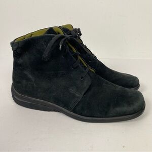 Rockport black leather suede Chukka Boots Ankle Boots